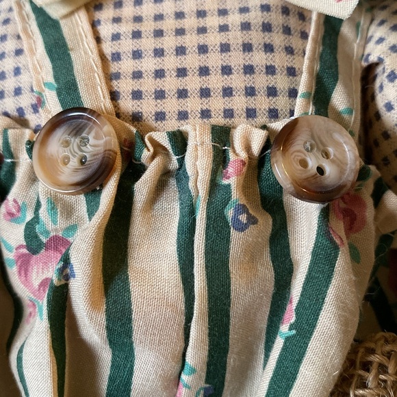 Vintage Primitive/Folk Art/Country “Bunny in Bloomers” - Picture 11 of 16